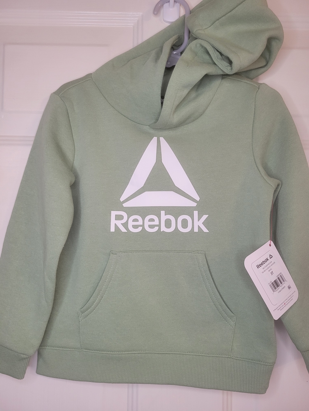 Reebok Kids' Sage Green Logo Hoodie - Picture 3 of 8